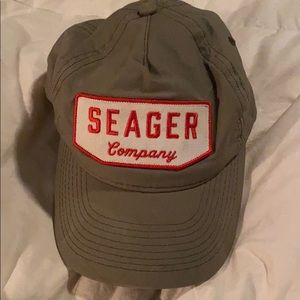 Grayish/Green Seager Company Hat